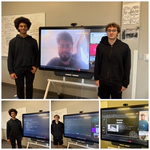 Haider, Lukas, and Nathan conclude their TechForGood projects