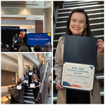 Joelma wins the Postdoctoral Fellow Excellence Award at the Ontario Tech Student Leadership Awards