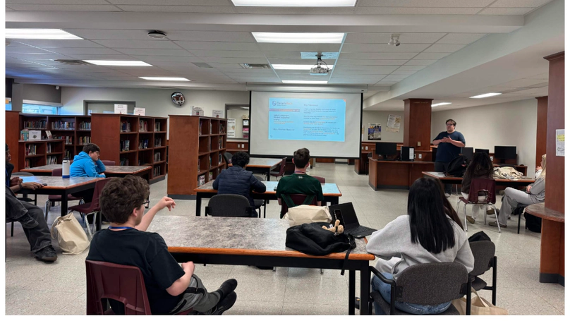 John presents at the STEM for Everyone Event