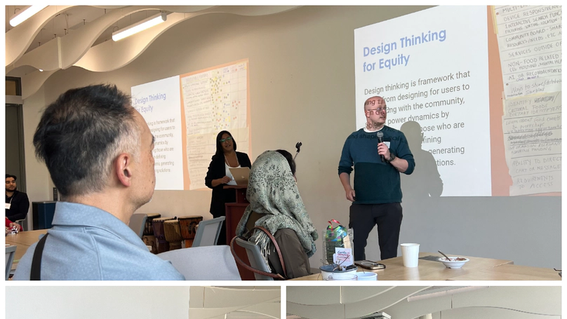 Nathan presents co-designed application at The Food for Good Summit