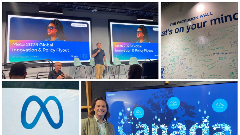 Peter attends the Global Innovation & Policy Flyout at Meta HQ