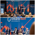 Peter delivers a keynote at Ontario Tech's inaugural AI Forum