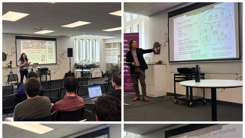 Peter gives a guest lecture on Socially Reflective Intelligence for Autonomous Agents