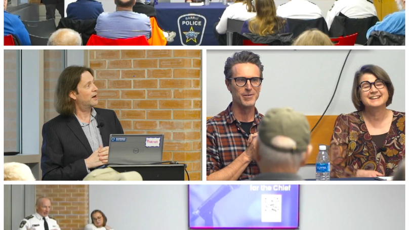 Peter joins the discussion on whether AI technologies should be used by police services in Barrie