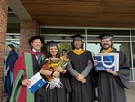 Summer Convocation, Congratulations Arsh, Nick, and Parisa!