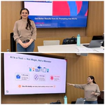 Zahra leads a workshop at Ajax Public Library